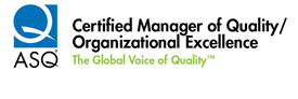 ASQ - Certified Manager of Quality/Organizational Excellence